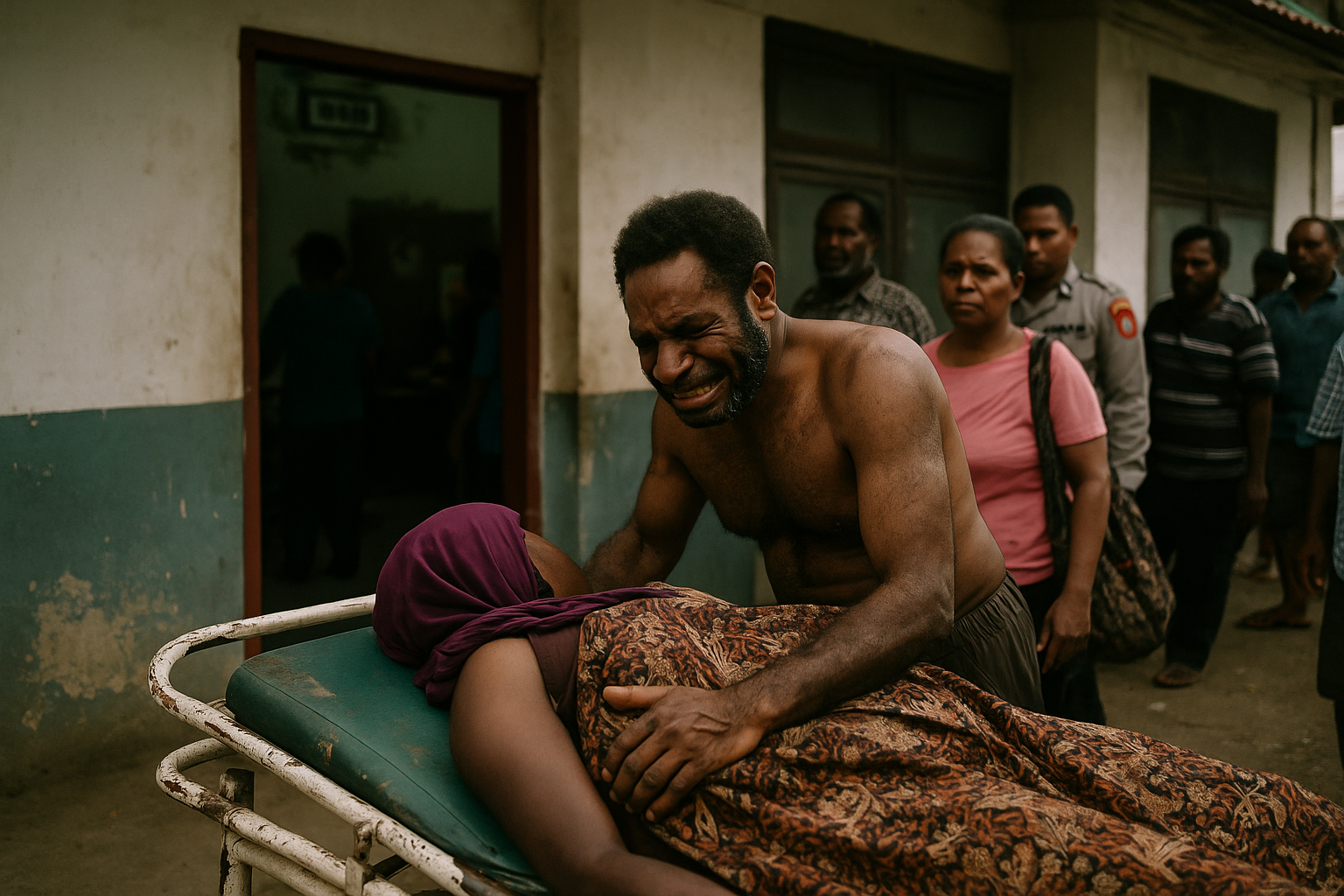 Petugas Komnas HAM memberikan keterangan terkait investigasi kasus di Papua
